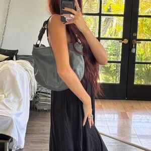 Navy Blue Coach Purse